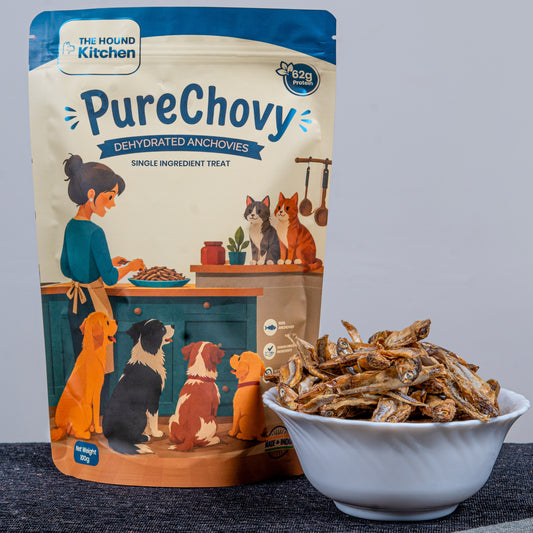 PureChovy - Dried Anchovies for dogs and cats